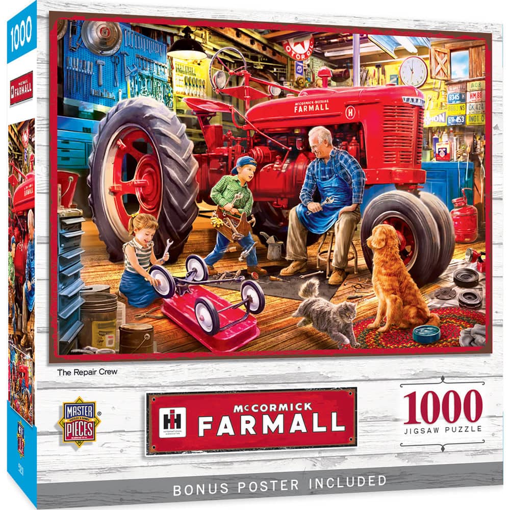 Farmall - The Repair Crew 1000 Piece Jigsaw Puzzle