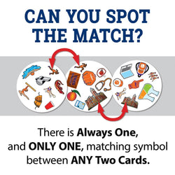 Clemson Tigers Spot It! Card Game (ONLINE ORDER ONLY)