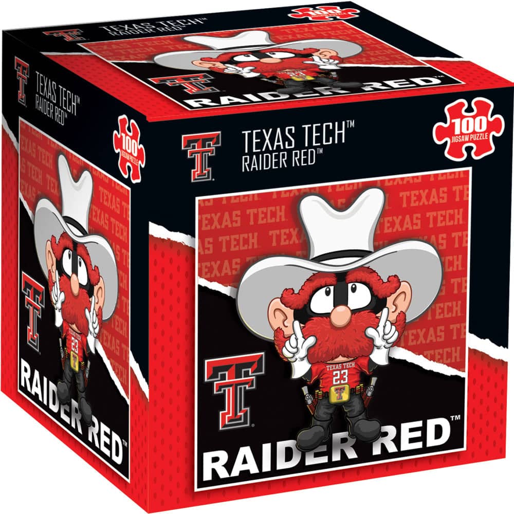 Texas Tech Red Raiders - NCAA Mascot 100 Piece Jigsaw Puzzle