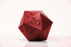 Giant D20 Die 10" Tall Display Prop (ONLINE ORDER ONLY)
