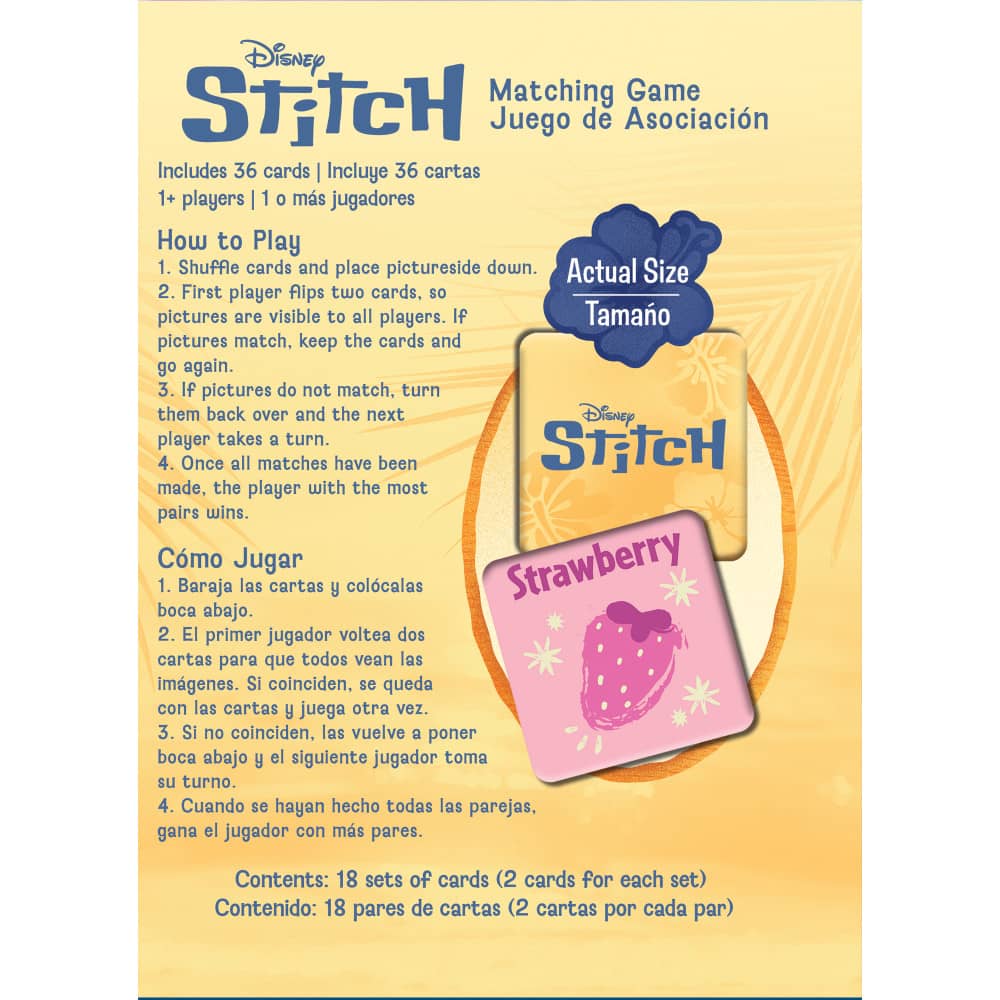 Disney - Stitch Memory Game