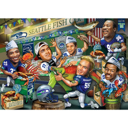 Seattle Seahawks - All-Time Greats 500 Piece Jigsaw Puzzle