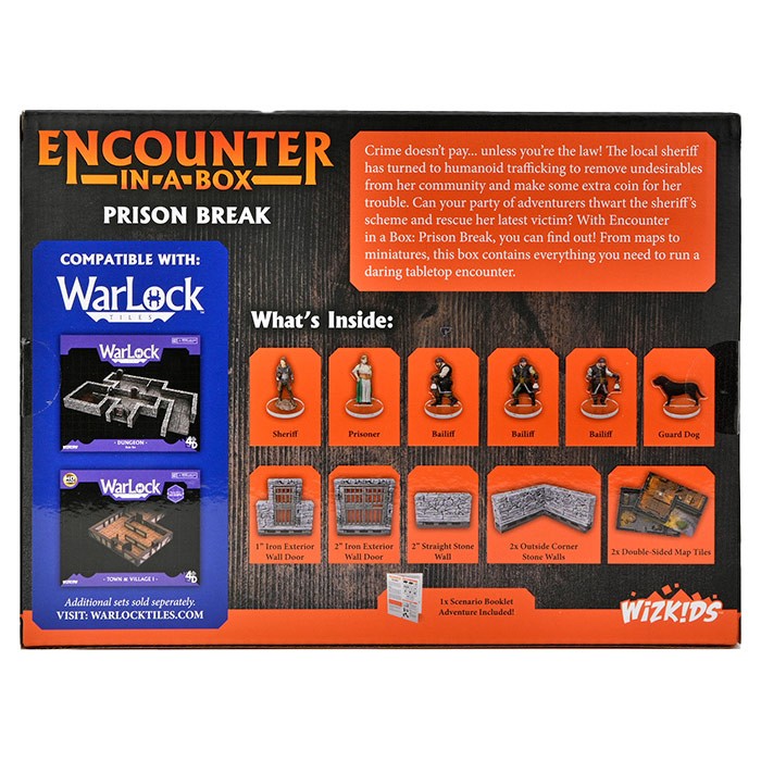 WarLock Tiles: Encounter in a Box - Prison Break (ONLINE ORDER ONLY)