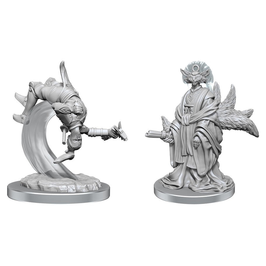 Magic: the Gathering - Unpainted Miniatures - Kotose & Light-Paws (ONLINE ORDER ONLY)