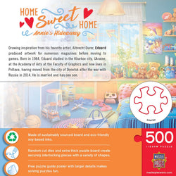 Home Sweet Home - Annie's Hideaway 500 Piece Jigsaw Puzzle (ONLINE ORDER ONLY)