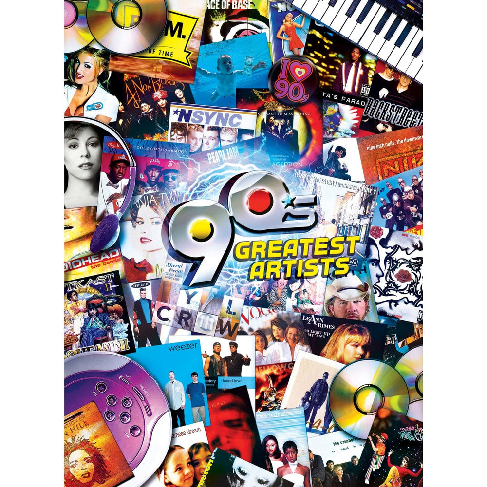 Decades - The 90's 500 Piece Jigsaw Puzzles 3-Pack