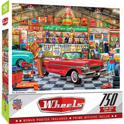 Wheels - The Auctioneer 750 Piece Jigsaw Puzzle (ONLINE ORDER ONLY)