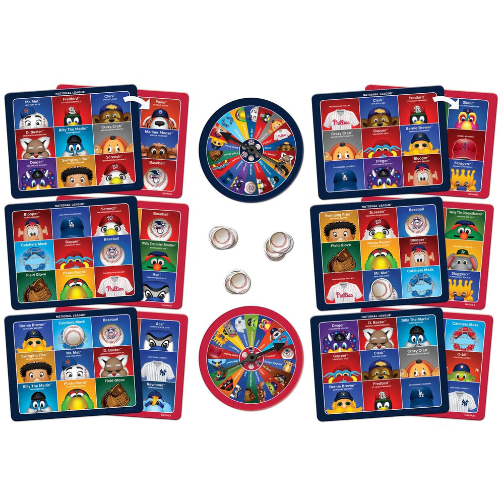 MLB Mascots Bingo Game