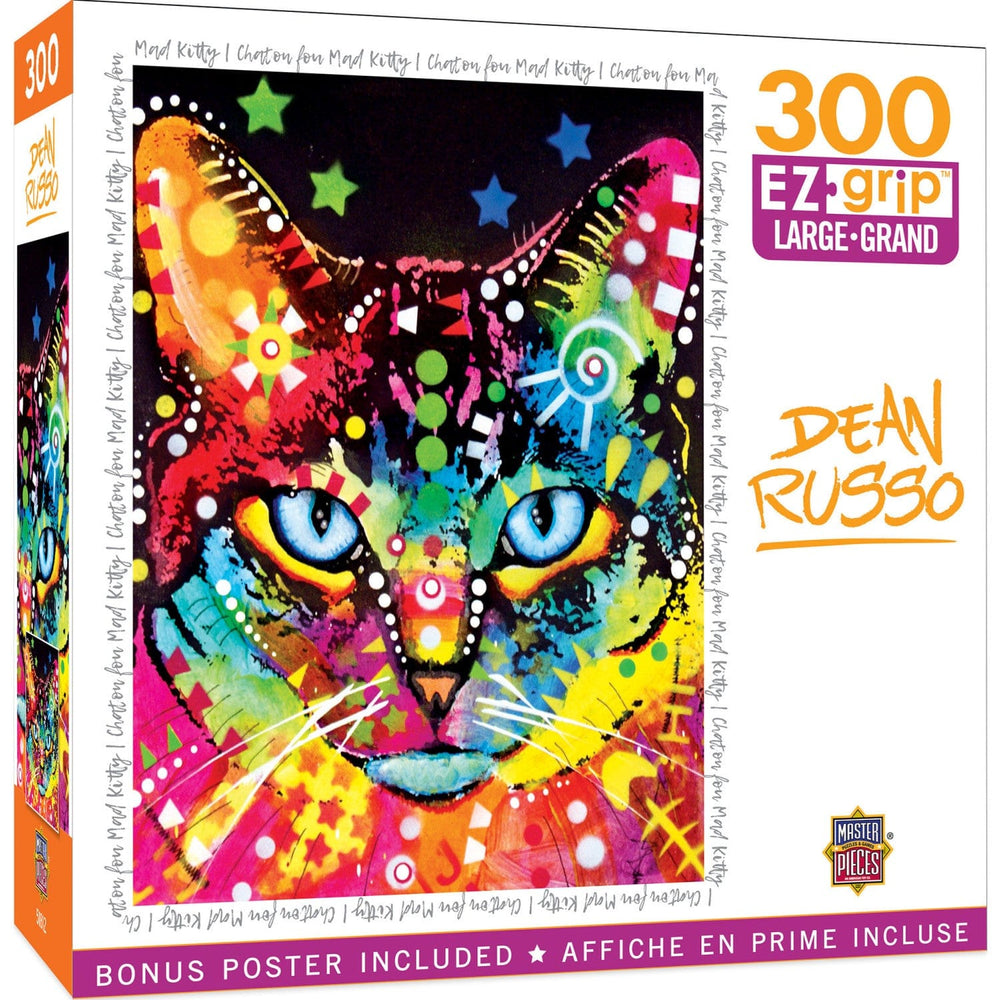 Dean Russo - Mad Kitty 300 Piece EZ Grip Jigsaw Puzzle (ONLINE ORDER ONLY)