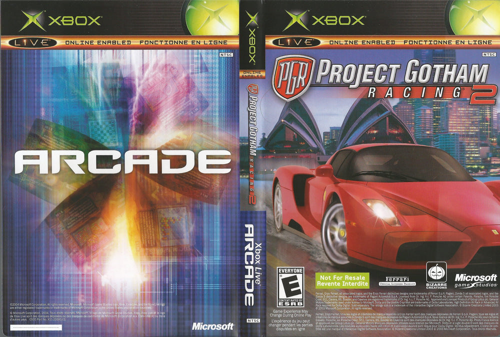 Project Gotham Racing 2/Xbox Live Arcade (Xbox) (ONLINE ORDER ONLY)