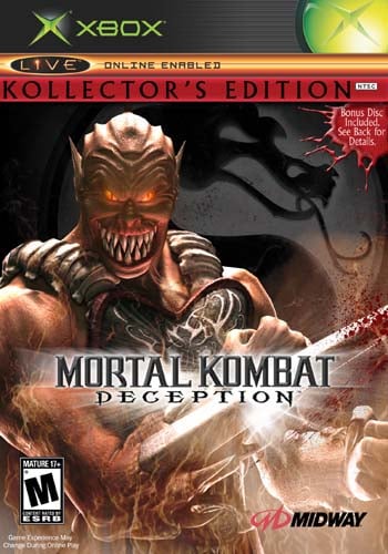 Mortal Kombat: Deception Kollector's Edition: Baraka Version (Xbox) (ONLINE ORDER ONLY)