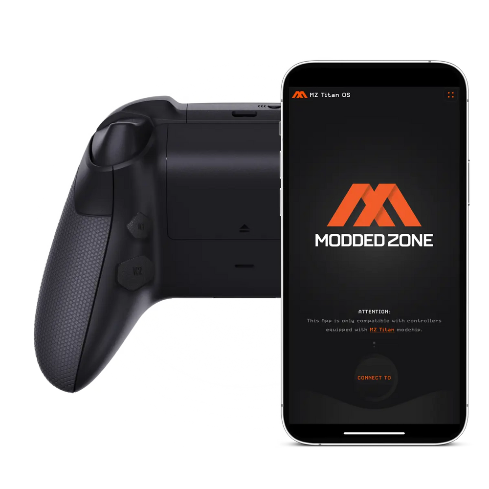MODDEDZONE MIDNIGHT BLACK EXTREME XBOX SERIES X SMART PRO CUSTOM MODDED CONTROLLER