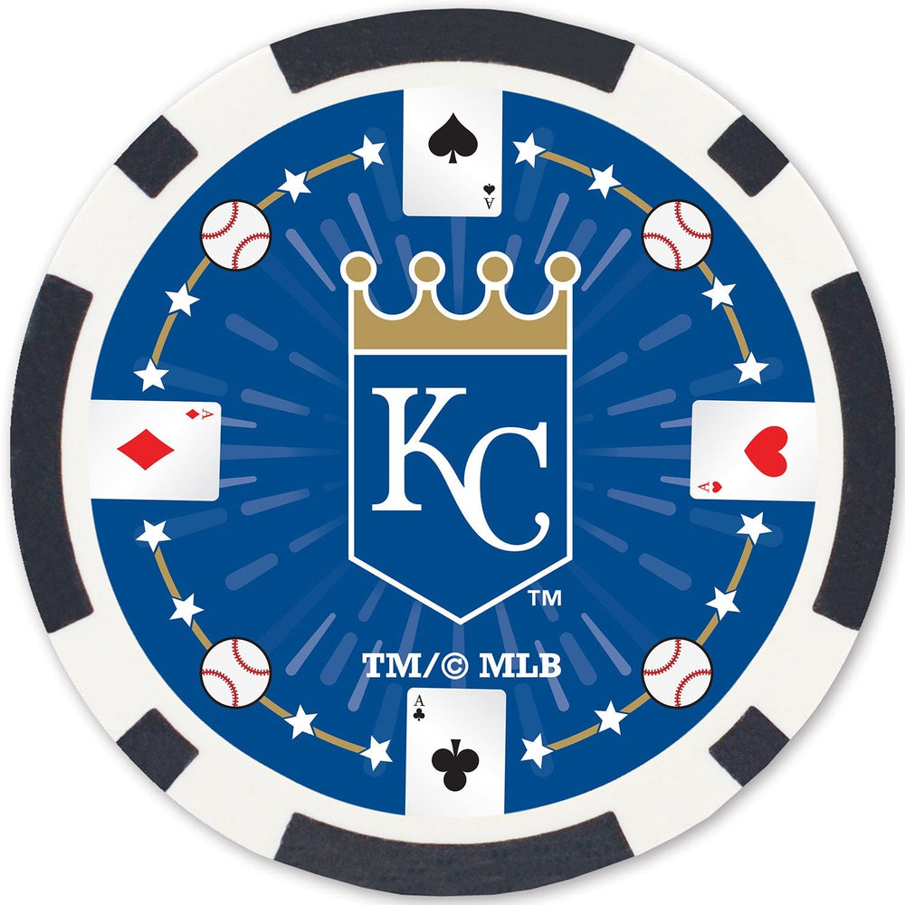 Kansas City Royals 100 Piece Poker Chips (ONLINE ORDER ONLY)