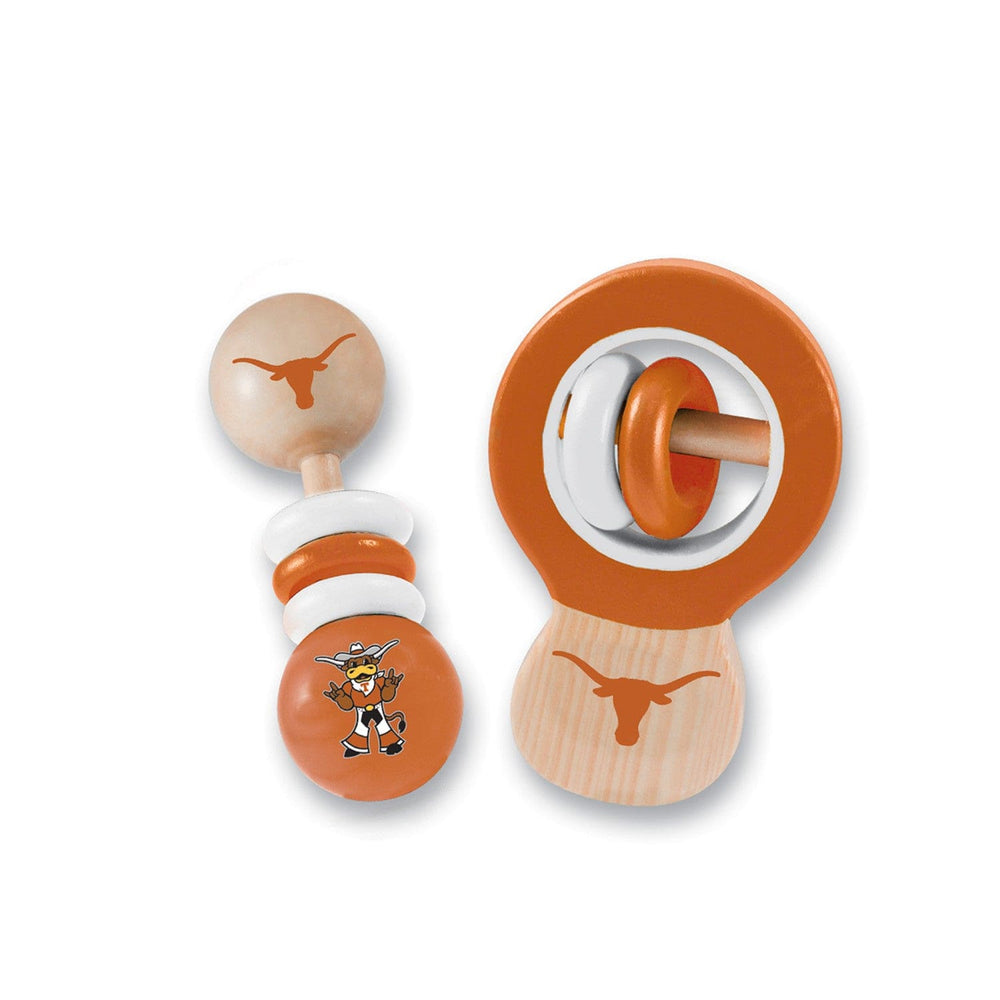 Texas Longhorns - Baby Rattles 2-Pack (ONLINE ORDER ONLY)