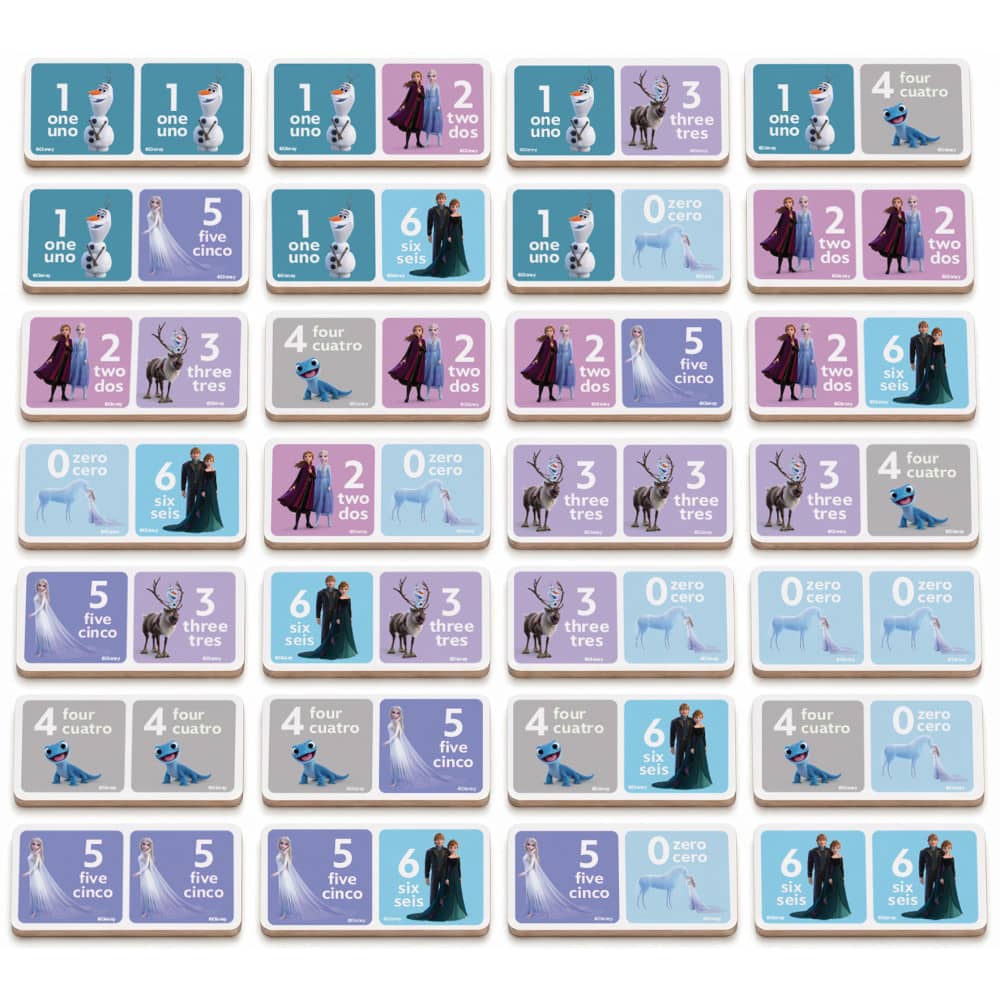 Disney - Frozen Wood Dominoes