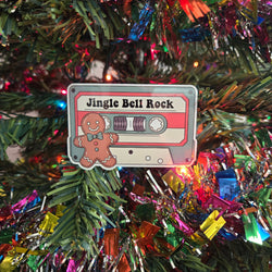 Vintage Christmas Music Cassette Stickers (ONLINE ORDER ONLY)