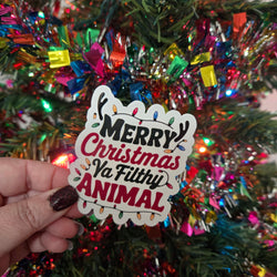 Funny Famous Christmas Movie Quote Stickers (ONLINE ORDER ONLY)