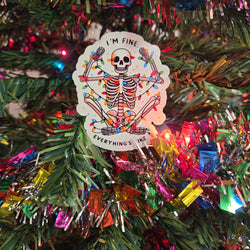 Cool Christmas Spooky Stickers (ONLINE ORDER ONLY)