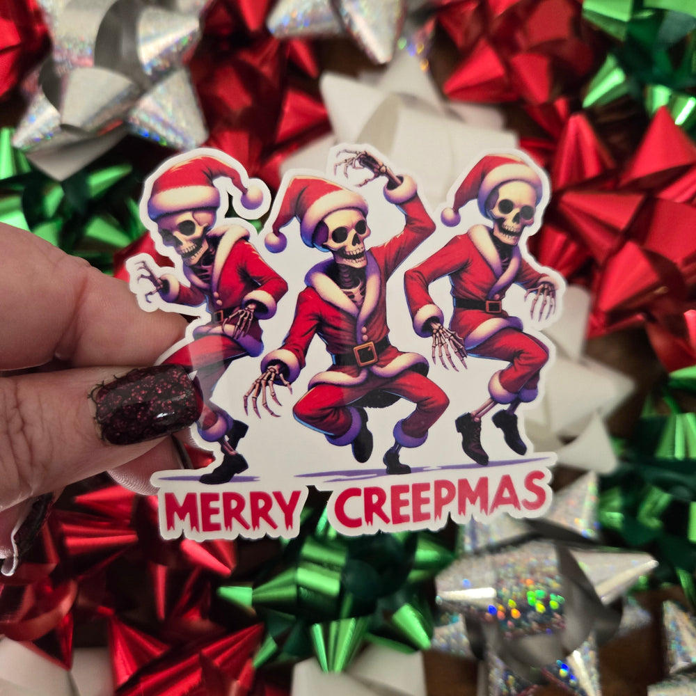 Cool Christmas Spooky Stickers (ONLINE ORDER ONLY)