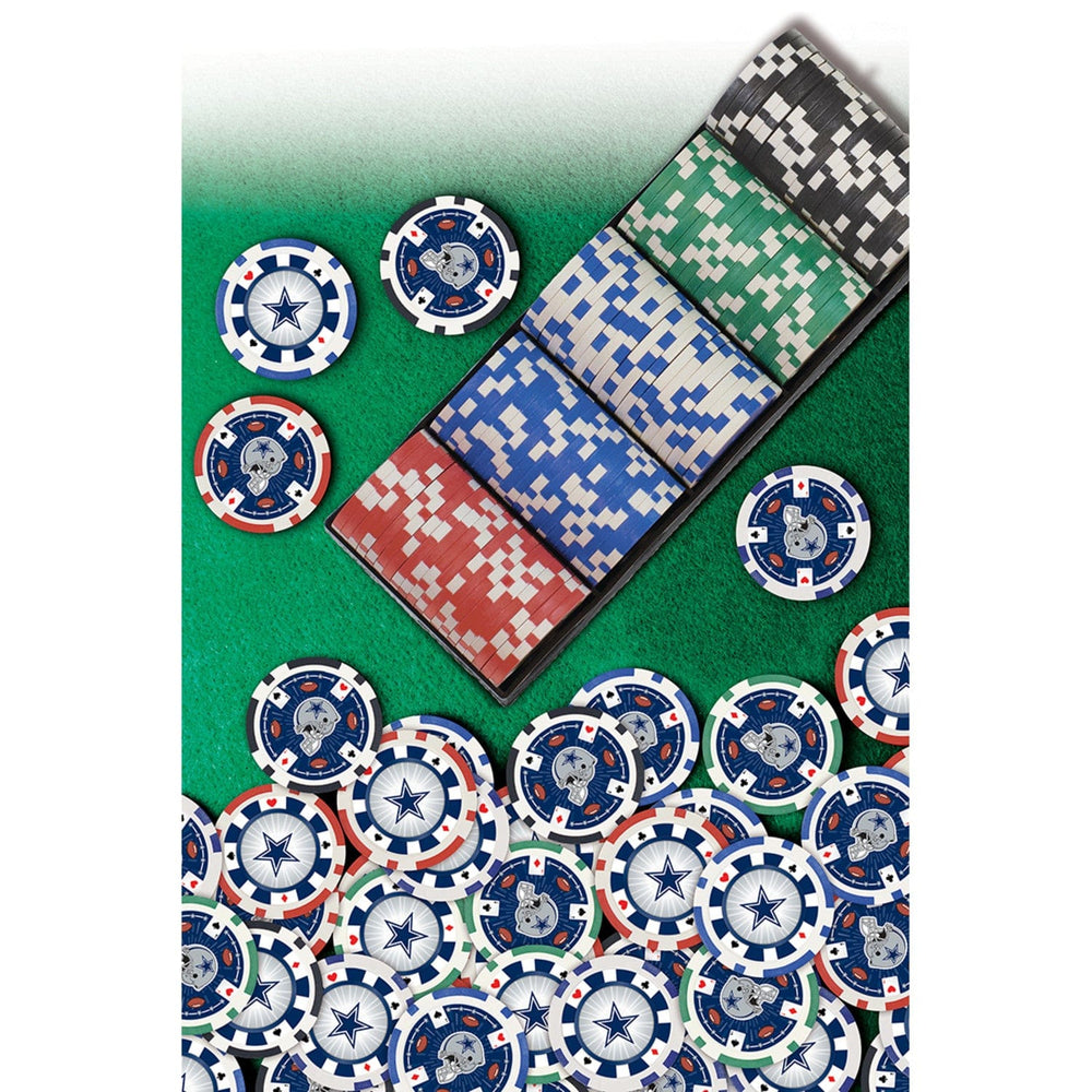 Dallas Cowboys 100 Piece Poker Chips (ONLINE ORDER ONLY)