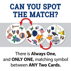 Houston Astros Spot It! Card Game