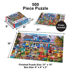Home Sweet Home - Bargain Bliss 500 Piece Jigsaw Puzzle