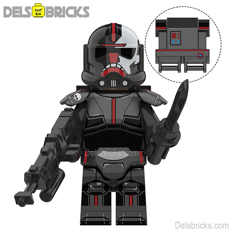 Hunter - The bad Batch Lego Star Wars Minifigures custom toys (ONLINE ORDER ONLY)