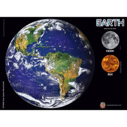Solar System - The Earth 1000 Piece Round Jigsaw Puzzle