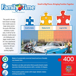Family Time - Three Generations 400 Piece Jigsaw Puzzle