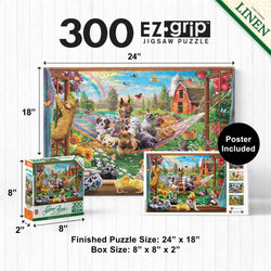 Green Acres - Afternoon Siesta 300 Piece EZ Grip Jigsaw Puzzle