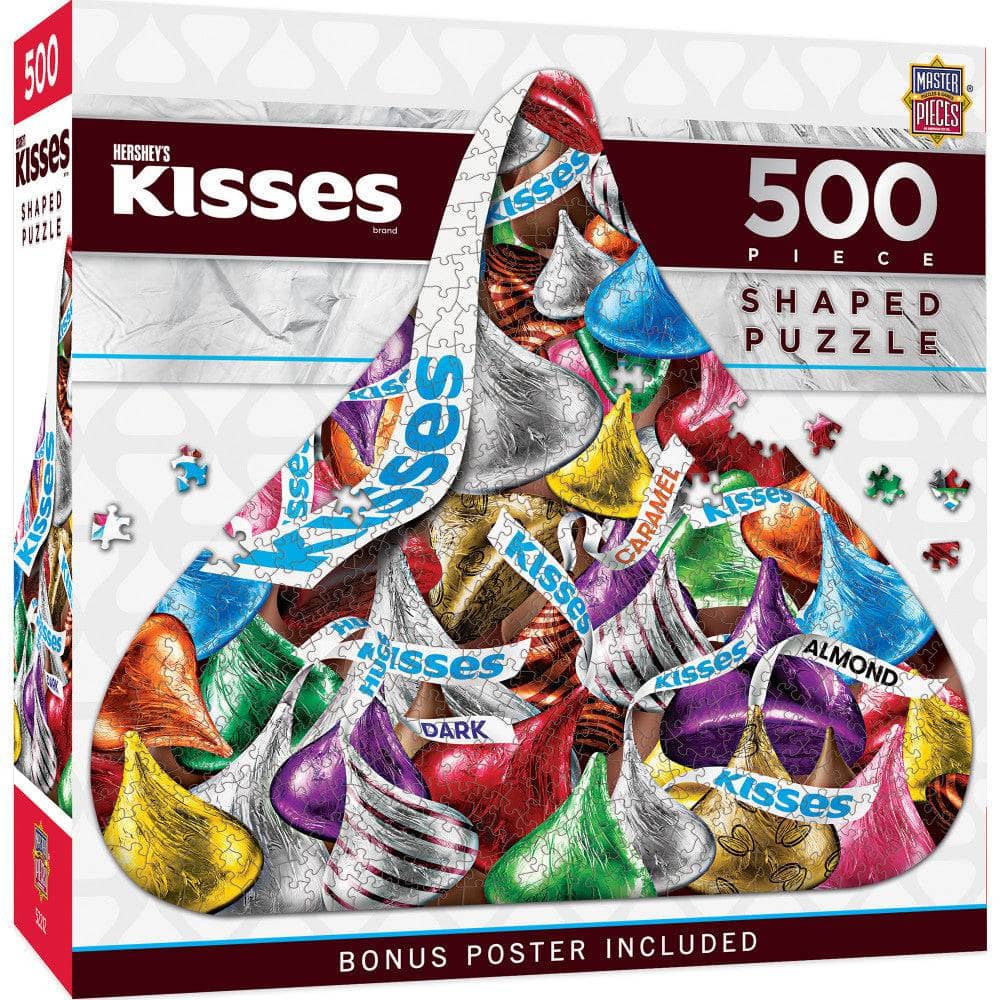 Hershey's Kisses - 500 Piece Shaped Jigsaw Puzzle (ONLINE ORDER ONLY)
