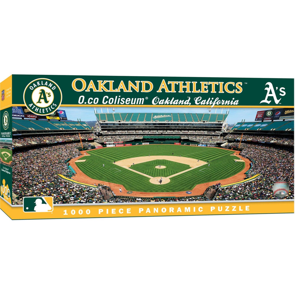Oakland Athletics - 1000 Piece Panoramic Jigsaw Puzzle (ONLINE ORDER ONLY)