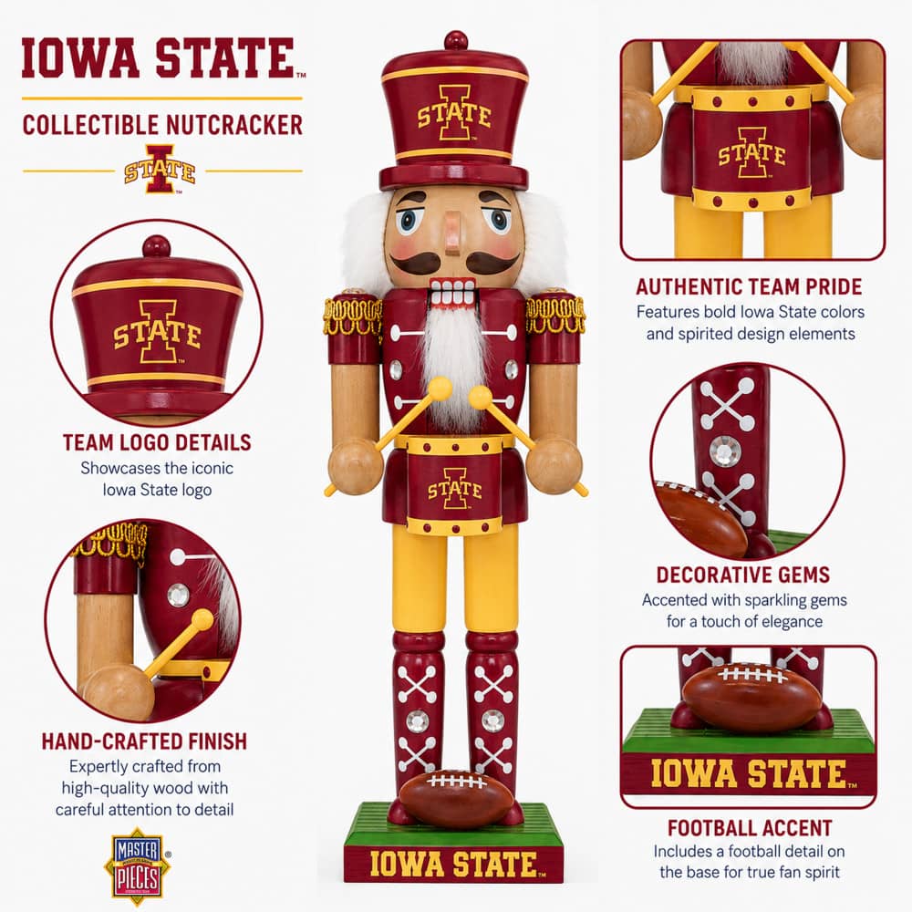 Iowa State Cyclones - Collectible Nutcracker