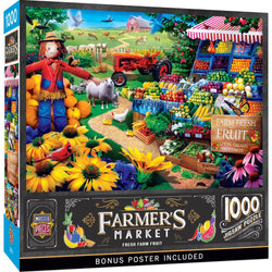 Farmer's Market - Fresh Farm Fruit 1000 Piece Jigsaw Puzzle