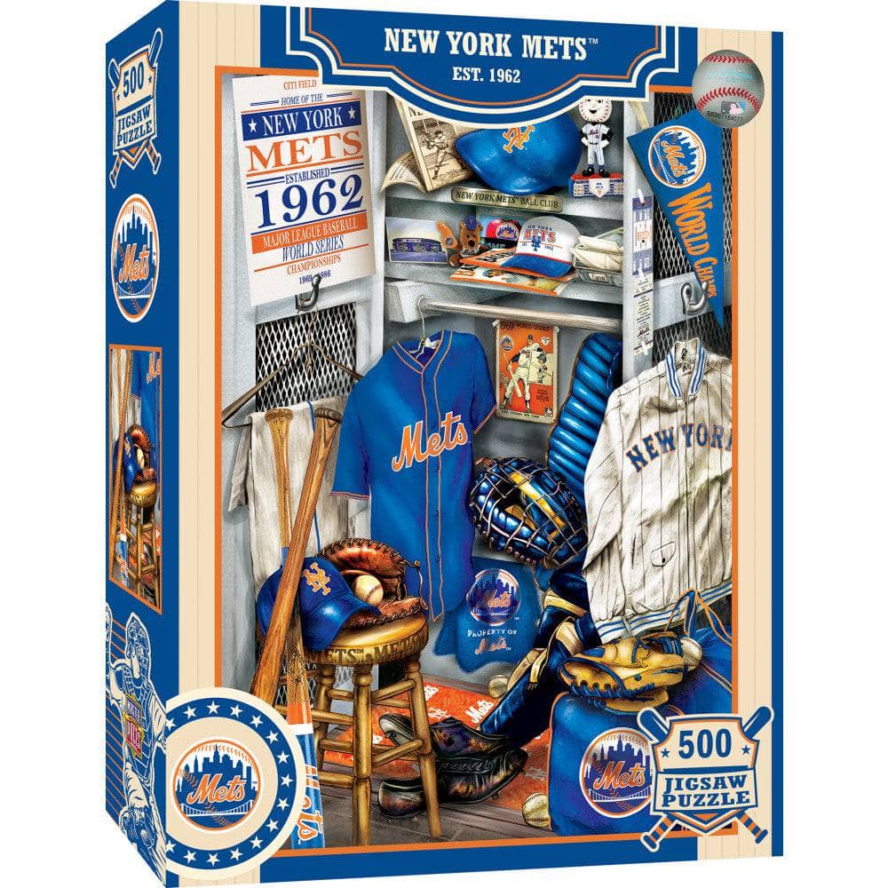 New York Mets - Locker Room 500 Piece Jigsaw Puzzle