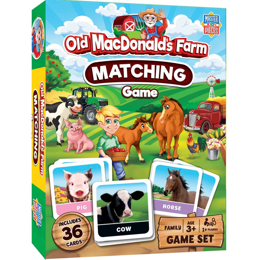 Old MacDonald's Farm Matching Game