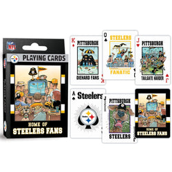 Pittsburgh Steelers Fan Deck Playing Cards - 54 Card Deck (ONLINE ORDER ONLY)