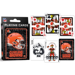 Cleveland Browns Neon Playing Cards - 54 Card Deck