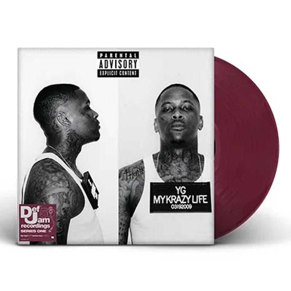 Y.G. - My Krazy Life [Explicit Content] (Indie Exclusive, Limited Edition, Colored Vinyl, Burgundy) (2 Lp's) [Vinyl] (ONLINE ORDER ONLY)