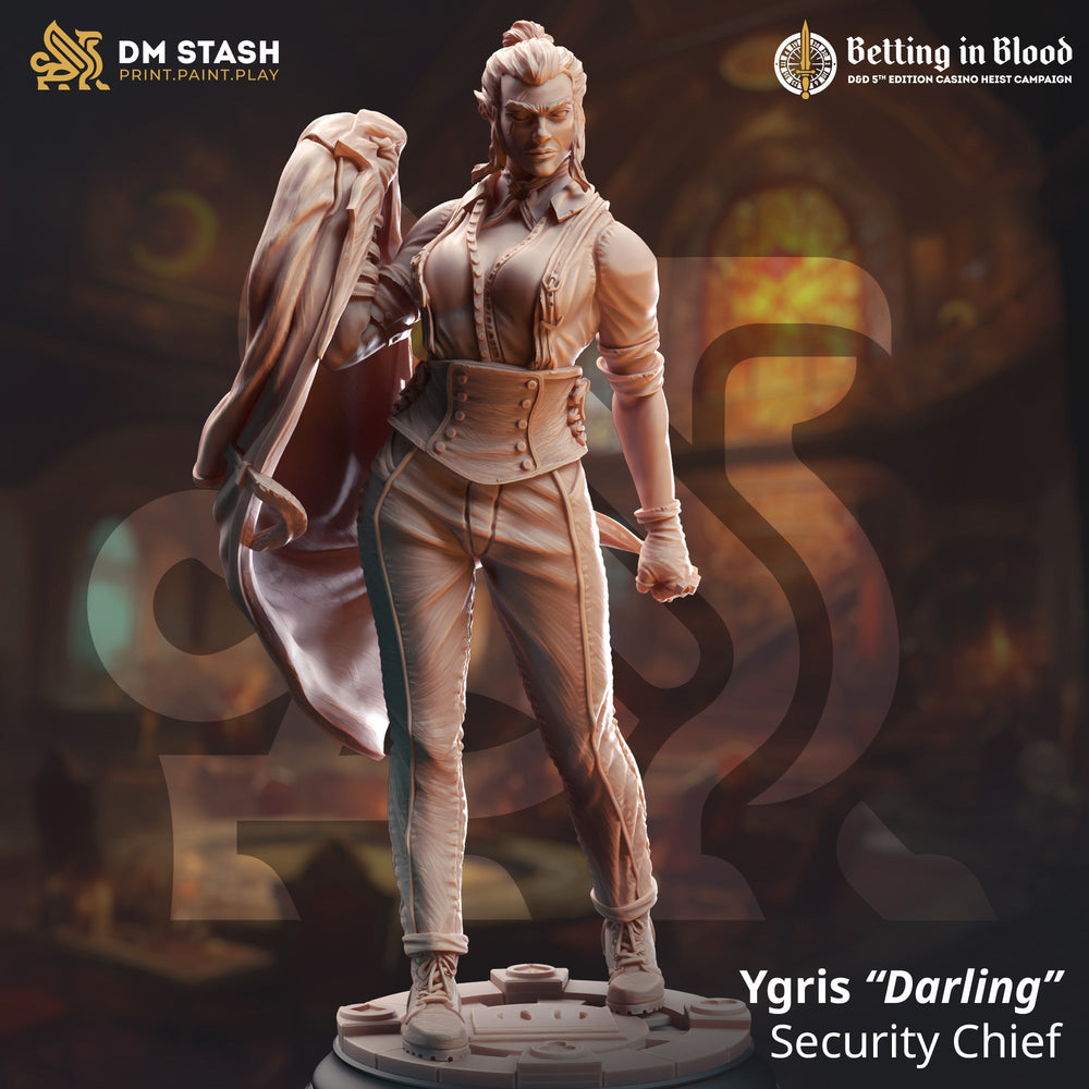 Ygris "Darling" Skullsplitter, Security Chief (Female Goliath Brawler) (Online Order Only)