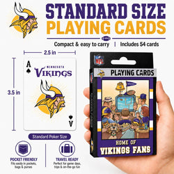 Minnesota Vikings Fan Deck Playing Cards - 54 Card Deck