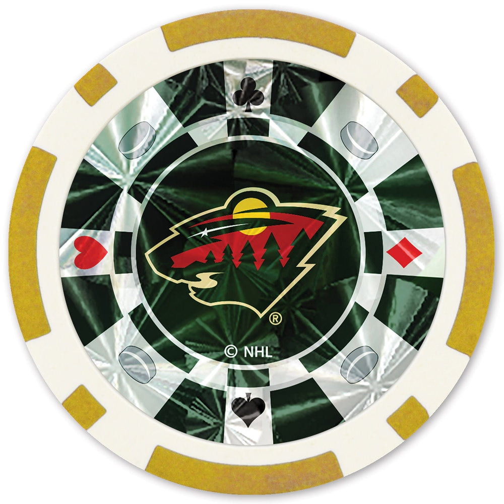 Minnesota Wild 20 Piece Poker Chips (ONLINE ORDER ONLY)