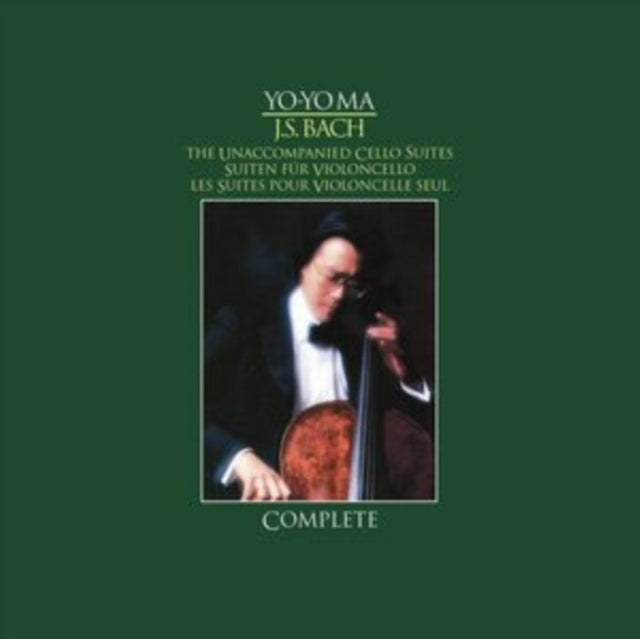 Yo-yo Ma - Bach: Unaccompanied Cello Suites (Complete) (180 Gram Vinyl) [Import] (3 Lp's) [Vinyl] (ONLINE ORDER ONLY)