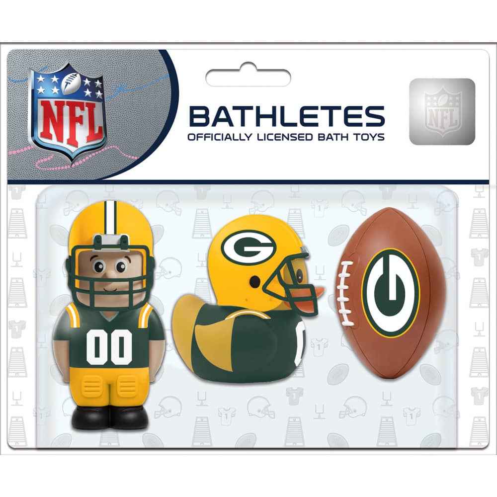 Bathletes - Green Bay Packers NFL Bath Toys