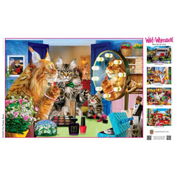 Wild & Whimsical - The Powder Room 1000 Piece Jigsaw Puzzle