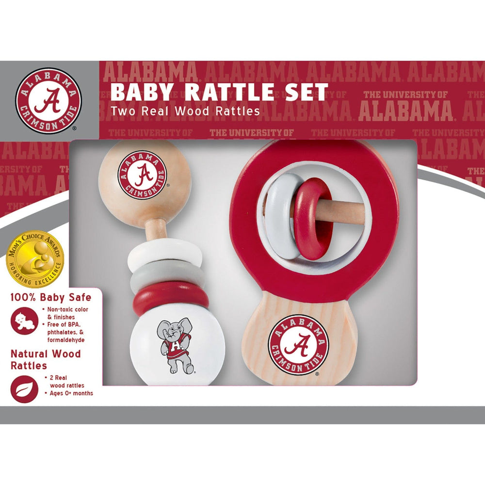 Alabama Crimson Tide - Baby Rattles 2-Pack (ONLINE ORDER ONLY)