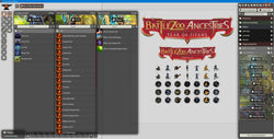 Battlezoo Ancestries: Year of Titans Foundry VTT