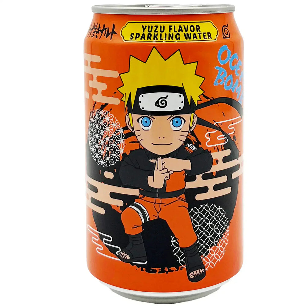 Ocean Bomb Naruto Yuzu Flavor Sparkling Water (330ml) (Taiwan) (ONLINE ORDER ONLY)