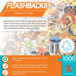 Flashbacks - Breakfast Eats 1000 Piece Jigsaw Puzzle