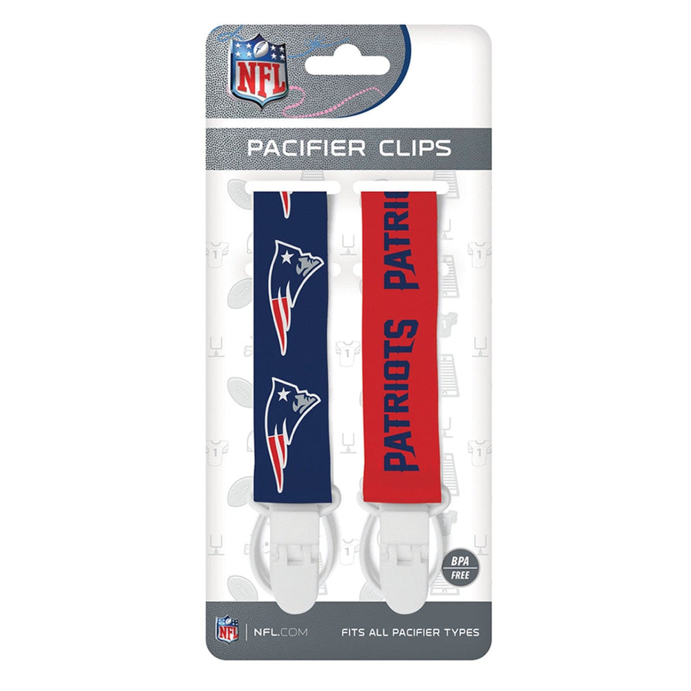 New England Patriots - Pacifier Clip 2-Pack
